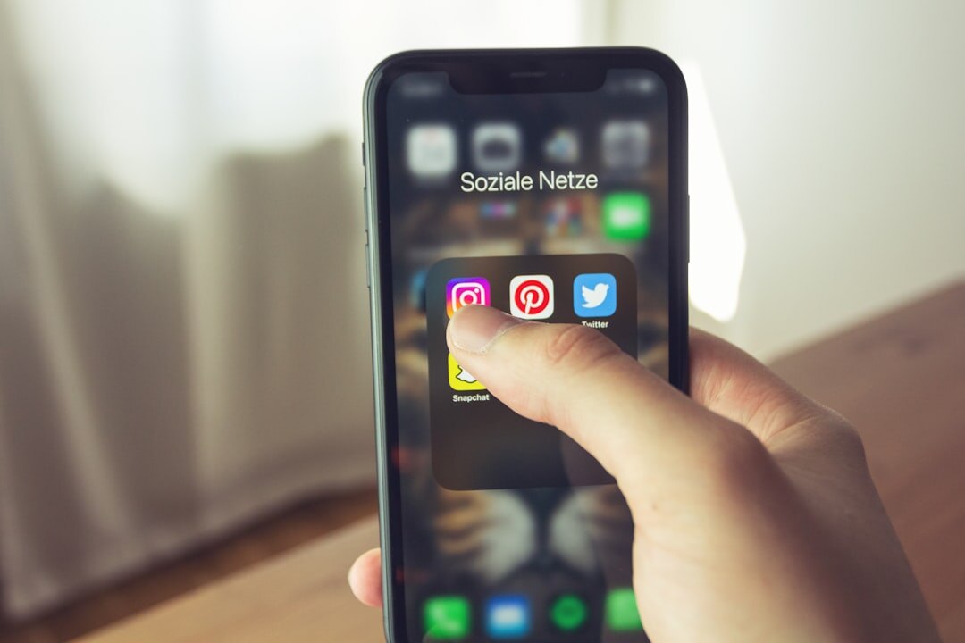 social media influencer post