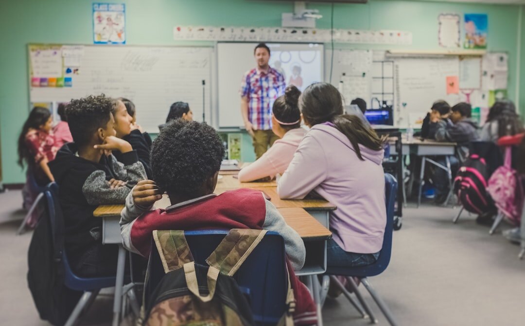 youth discussing in school