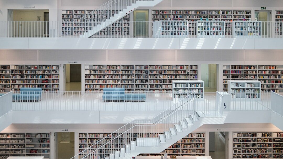 Interior of an academic research library
