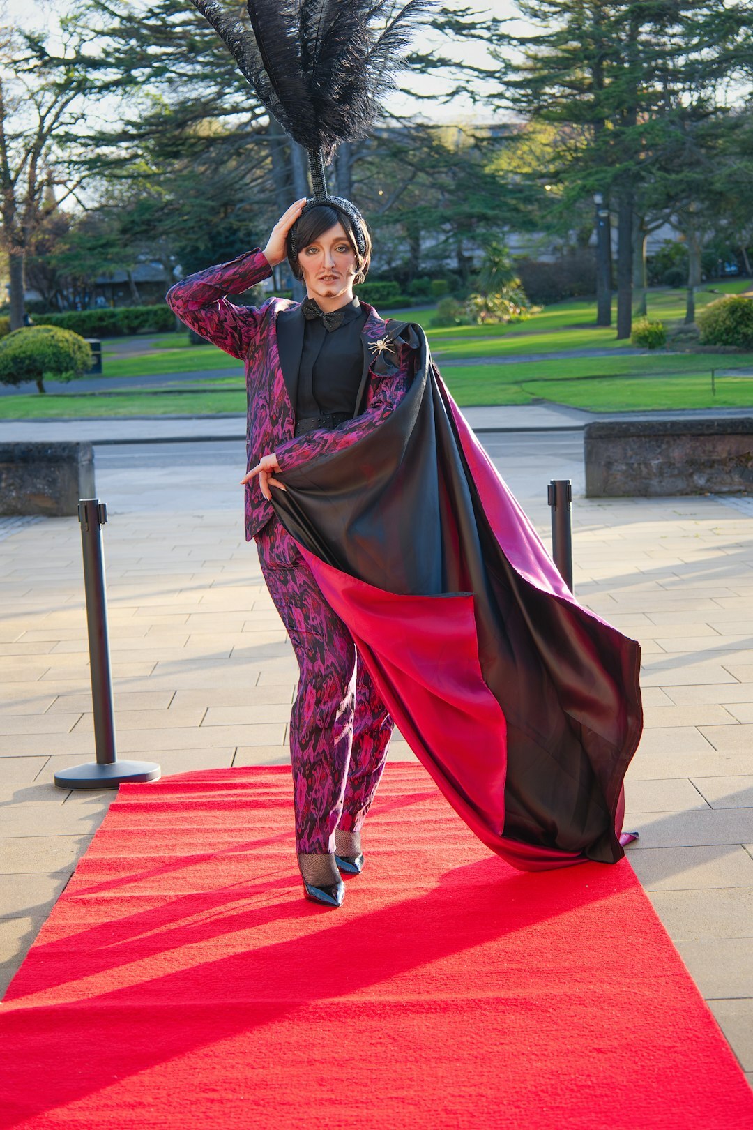 celebrity on red carpet